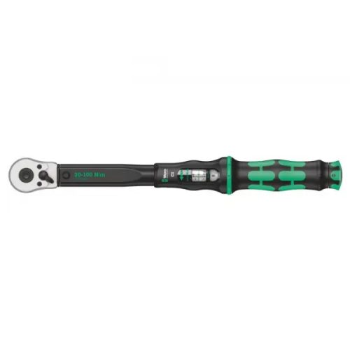 Wera, Wera Click-Torque C 2 05075621001 Drehmomentschlüssel mit Umschaltknarre 1/2 (12.5 mm) 20 - 100 Nm