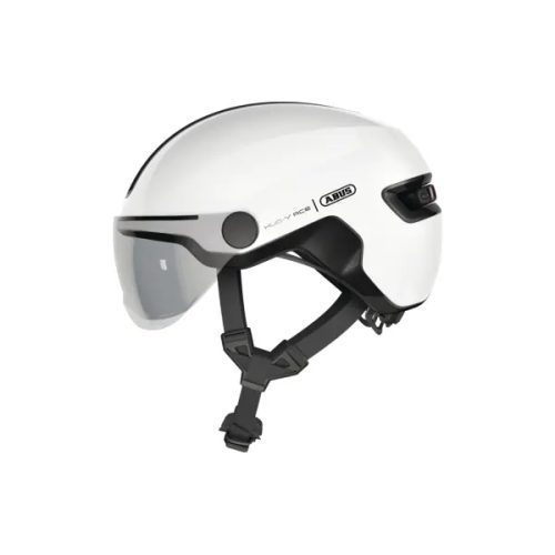 Abus, ABUS Velohelm HUD-Y ACE - Shiny White