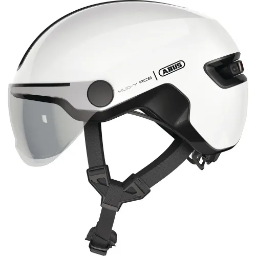 Abus, ABUS Velohelm HUD-Y ACE - Shiny White