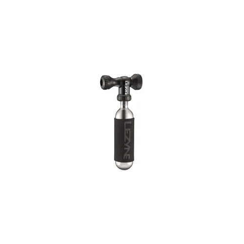 LEZYNE, Lezyne Control Drive CO2 Adapter + 16 g Patrone Schwarz, Herren, Größe: ONE SIZE