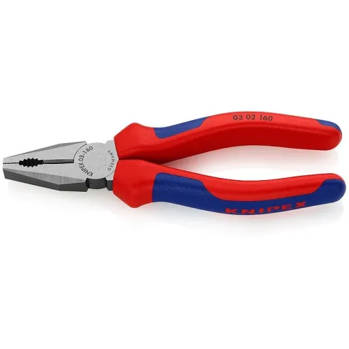 Knipex, Kombizange L.160mm pol.Mehrkomp.-Hülle KNIPEX