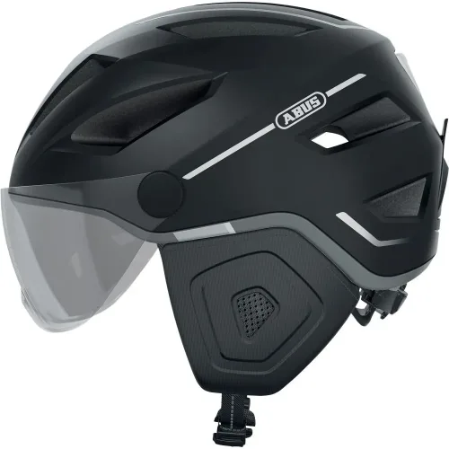 Abus, ABUS Pedelec 2.0 ACE Velohelm mit Visier - Velvet Black