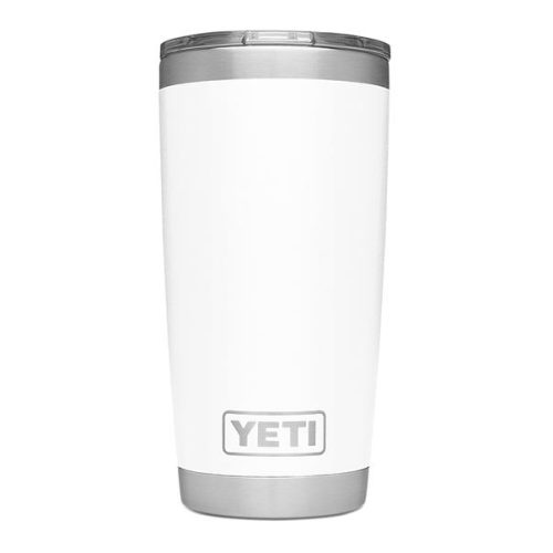 YETI RAMBLER 20 OZ TUMBLER White - Trinkbecher