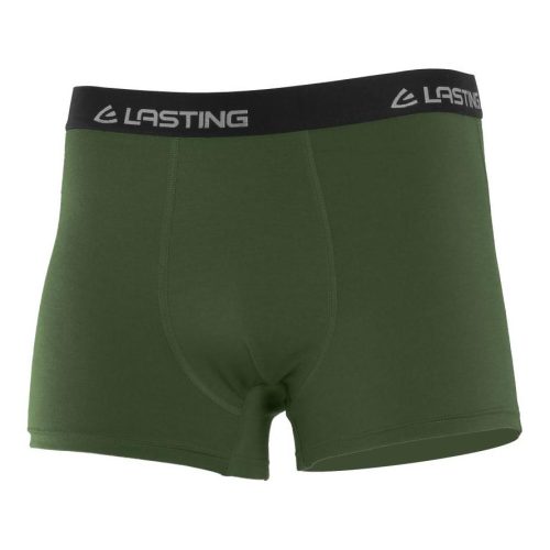 Lasting NORO Merinowolle Boxer-Shorts, 160gr - olive