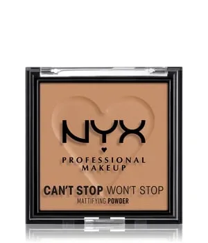 NYX-PROFESSIONAL-MAKEUP, NYX Professional Makeup Can’t Stop Won’t Stop Mattifying Powder 07 Caramel, 6.0g