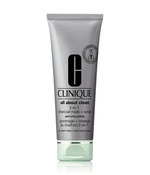 Clinique, Clinique - All About Clean Charcoal Scrub + Mask Anti-Pollution, 100  ml