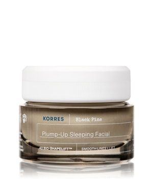 Korres, KORRES BLACK PINE 4D Bio-ShapeLift? Aufpolsternde Nachtcreme für straffe Haut 40 ml Damen