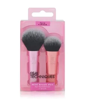Real Techniques, Real Techniques Mini Brush Duo Puderpinsel 1 ct