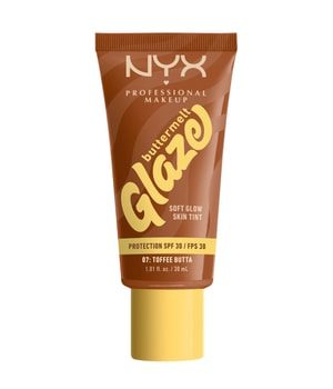 NYX-PROFESSIONAL-MAKEUP, NYX-PROFESSIONAL-MAKEUP - Buttermelt Glaze Foundation LSF 30, 30 ml,  Toffee Butta
