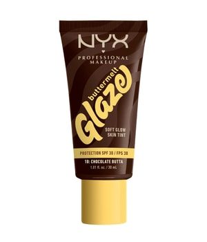 NYX-PROFESSIONAL-MAKEUP, NYX-PROFESSIONAL-MAKEUP - Buttermelt Glaze Foundation LSF 30, 30 ml,  Chocolate Butta