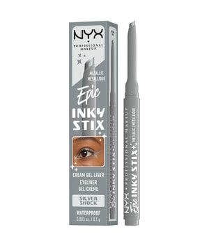 NYX-PROFESSIONAL-MAKEUP, NYX-PROFESSIONAL-MAKEUP - Epic Inky Stix Cream Gel-Eyeliner Waterproof, 0.1 g, Silver