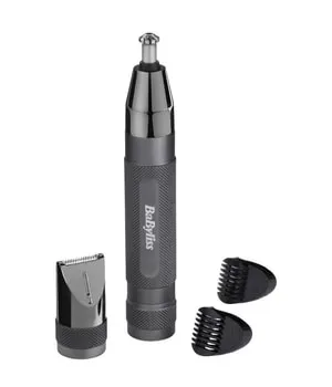 Babyliss, BaByliss Multifunktionstrimmer "Super-X Metal Nasen-, Ohren- & Augenbrauentrimmer" 4 Aufsätze