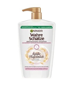 Garnier, Garnier Wahre Schätze Garnier Wahre Schätze Beruhigendes Shampoo Sanfte Hafermilch haarshampoo 1000.0 ml