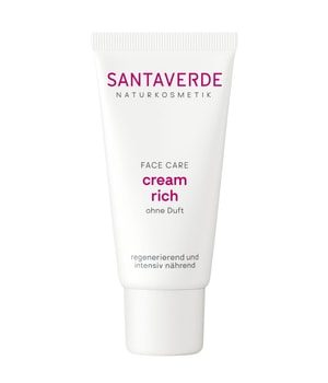 Santaverde, Santaverde Aloe Vera Creme Rich ohne Duft Gesichtscreme 30 ml