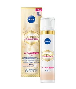 Nivea, Nivea - Face Cellular Luminous630® 3-in-1 CC Fluid, 40 ml, Light