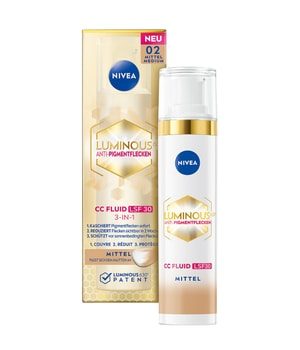 Nivea, Nivea - Face Cellular Luminous630® 3-in-1 CC Fluid, 40 ml, Medium