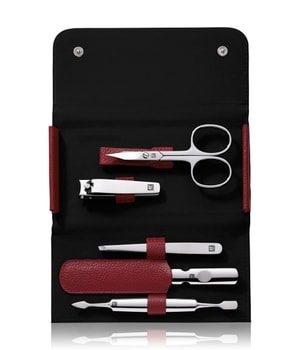 ZWILLING Beauty, ZWILLING Beauty Classic Manicure Set 5pcs. Leather, Red Nägel kürzen 1 ct