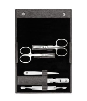 ZWILLING Beauty, ZWILLING Beauty Classic Manicure Set 5pcs. Leather, Anthracite Hand- & Nagelpflegesets 1 ct