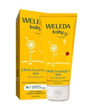 Weleda, Weleda Calendula Erkältungszeit Bad Badeöl & Bademilch 75 ml