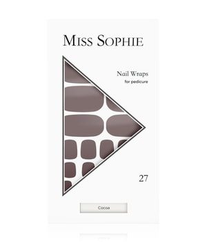 Miss Sophie, Miss Sophie Nail Wraps for pedicure Nageldesign 1 ct Cocoa