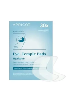 APRICOT, APRICOT - Wiederverwendbare Augen-Schläfen Pads mit Hyaluron, 2 Stück
