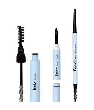 Fleeky, Fleeky Brow Set - 3-teiliges Augenbrauenset Sets & Paletten 1 ct dark brown