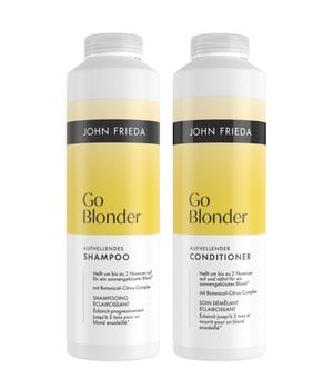 JOHN FRIEDA Go Blonder Shampoo + Conditioner Set Haarpflegeset 1 Stk