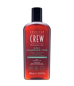 American Crew, Crew Hair & Body Care - American Crew 3-in-1 Chamomile & Pine Shampoo, Conditioner & Body Wash