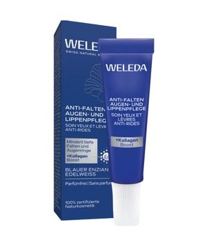 Weleda, Weleda - Anti-Falten Augen- und Lippenpflege Blauer Enzian & Edelweiss, 10 ml