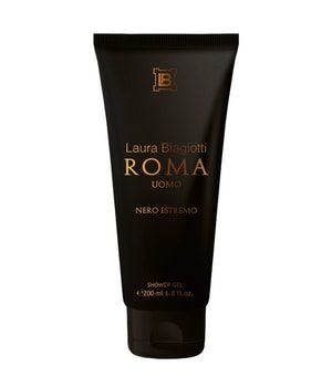 Laura Biagiotti, Laura Biagiotti Roma Uomo NERO ESTREMO Duschgel 200 ml Herren