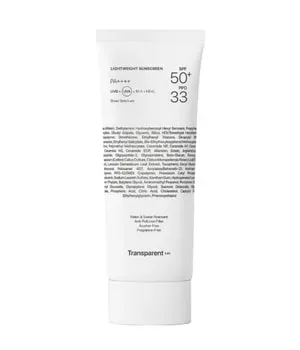 Transparent Lab, Transparent Lab Lightweight SPF50+ Sonnenschutz 100 ml