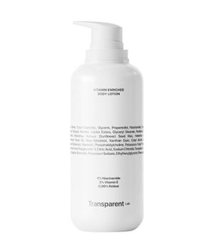 Transparent Lab, Transparent Lab Vitamin Enriched Bodylotion 400 ml
