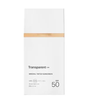 Transparent Lab, Transparent Lab Mineral Sunscreen SPF 50 PA++++ 100 ml Light