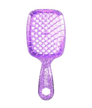 UNbrush, UNbrush Detangling Hair Brush Mini Glitter - Amethyst Detangler 1 ct