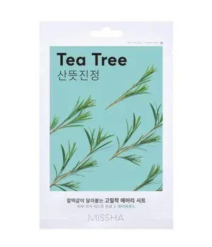 Missha, Missha Airy Fit Tea Tree Feuchtigkeitsmasken 19 g
