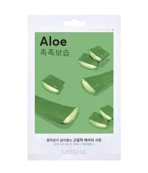 Missha, Missha Airy Fit Aloe Tuchmasken 19 g
