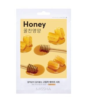 Missha, Missha Airy Fit Mask Honey Feuchtigkeitsmasken 19 g