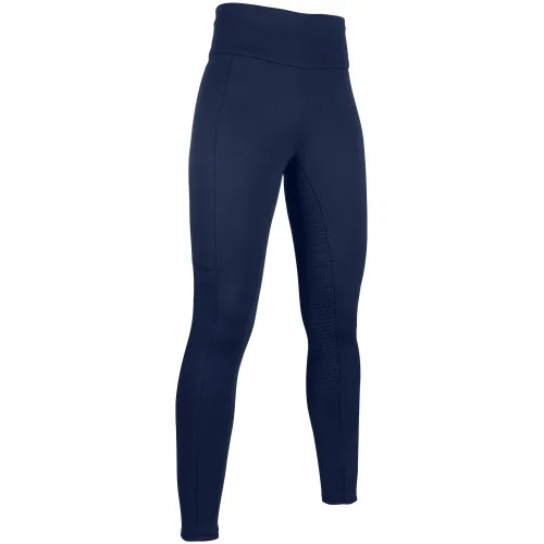 HKM, HKM Cosy Style Silikon Vollbesatz Reitleggings Winter Damen und Kinder