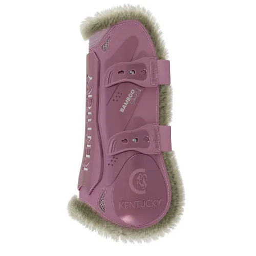 Kentucky Horsewear, Kentucky Horsewear Lammfell Gamaschen Bamboo Elastik