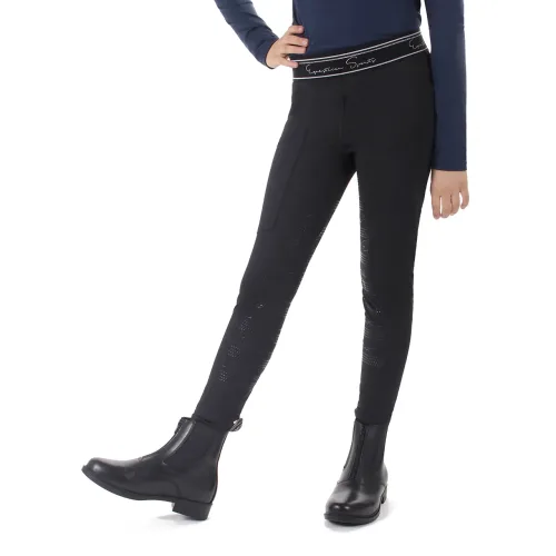 QHP, QHP Junior Eden Vollbesatz Reitleggings Kinder
