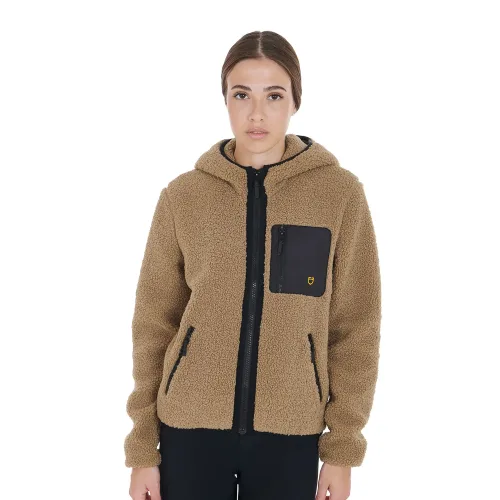 Equestro Teddy Fleecejacke Damen