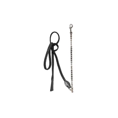 Dyon Plaited Leder Führkette