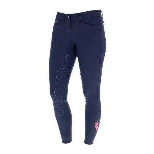 Covalliero, Covalliero Janne x PinkRibbon Fullgrip Reithose Damen