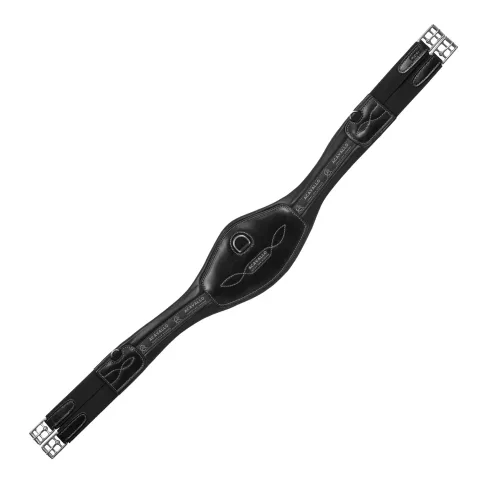 Acavallo Anatomischer Langgurt Kalbsleder  Nylon