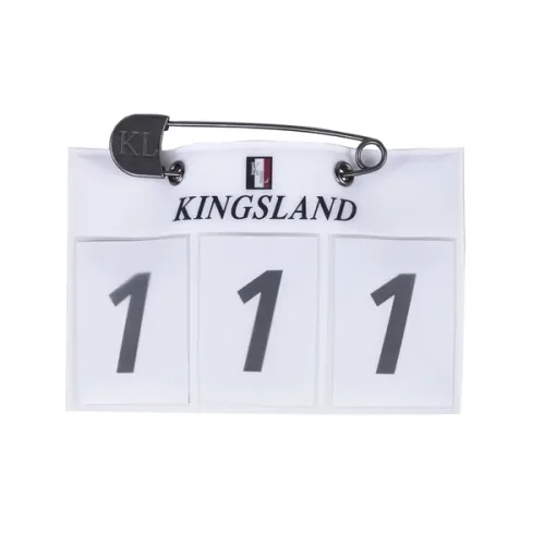 Kingsland, Kingsland Startnummer für Schabracke 2er Pack