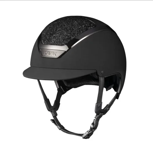 KASK, Kask Dogma Chrome Swarowski Midnight Reithelm inkl. Liner