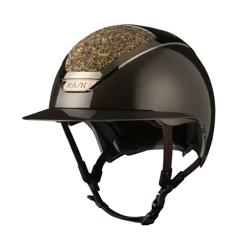 KASK, Kask Star Lady Pure Shine Swarowski Midnight Reithelm inkl. Liner