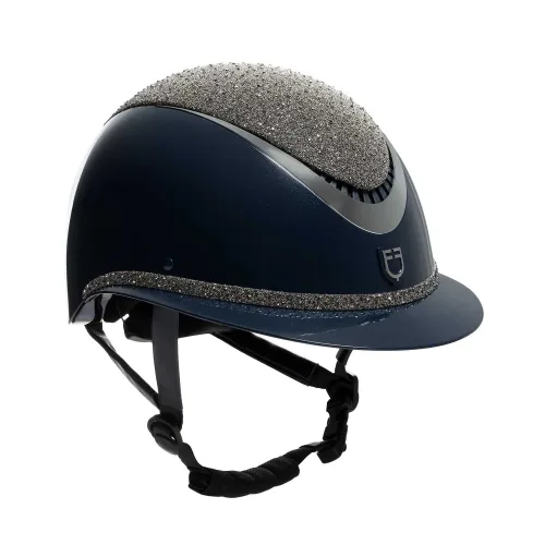 Equestro, Equestro Luxury Reithelm mit Strass