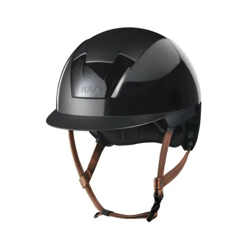 KASK, KASK Kooki Reithelm mit braunem Kinnriemen