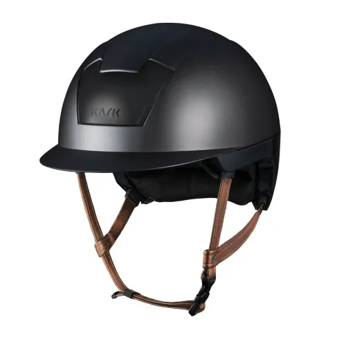 KASK, KASK Kooki Reithelm mit braunem Kinnriemen